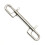 2X Diving Hook Stainless Steel Double Ended Bolt S 3