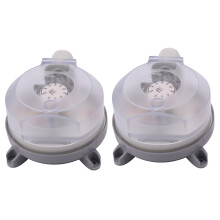 2X Air Differential Pressure Switch 20-200Pa Adjus