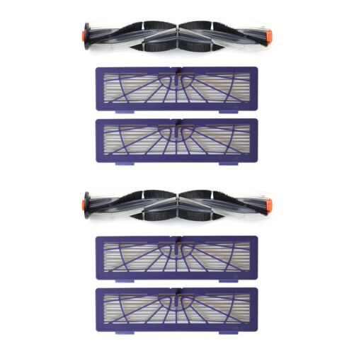 2X Roll Brush+Filters Kits for D Series D7 D5 D3 D 1