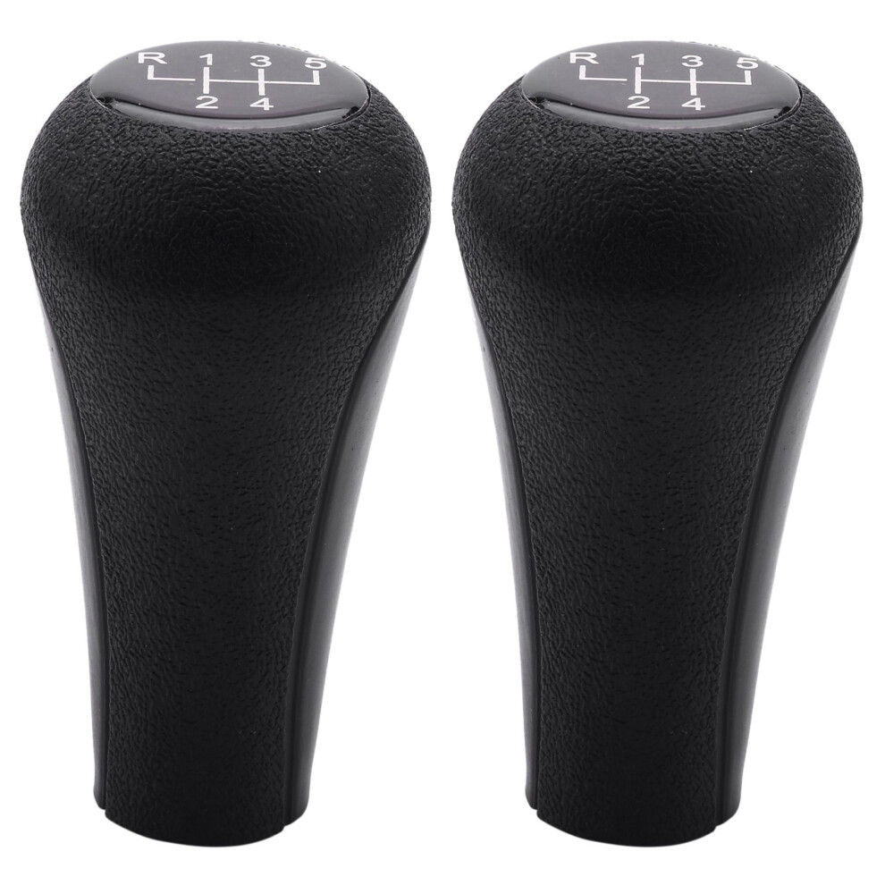 2X 5 Speed Manual Plastic Gear Shift Knob 12Mm Sti 4854184458470