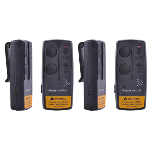 2X 12V Wireless Winch Remote Control Kit Handset f 1