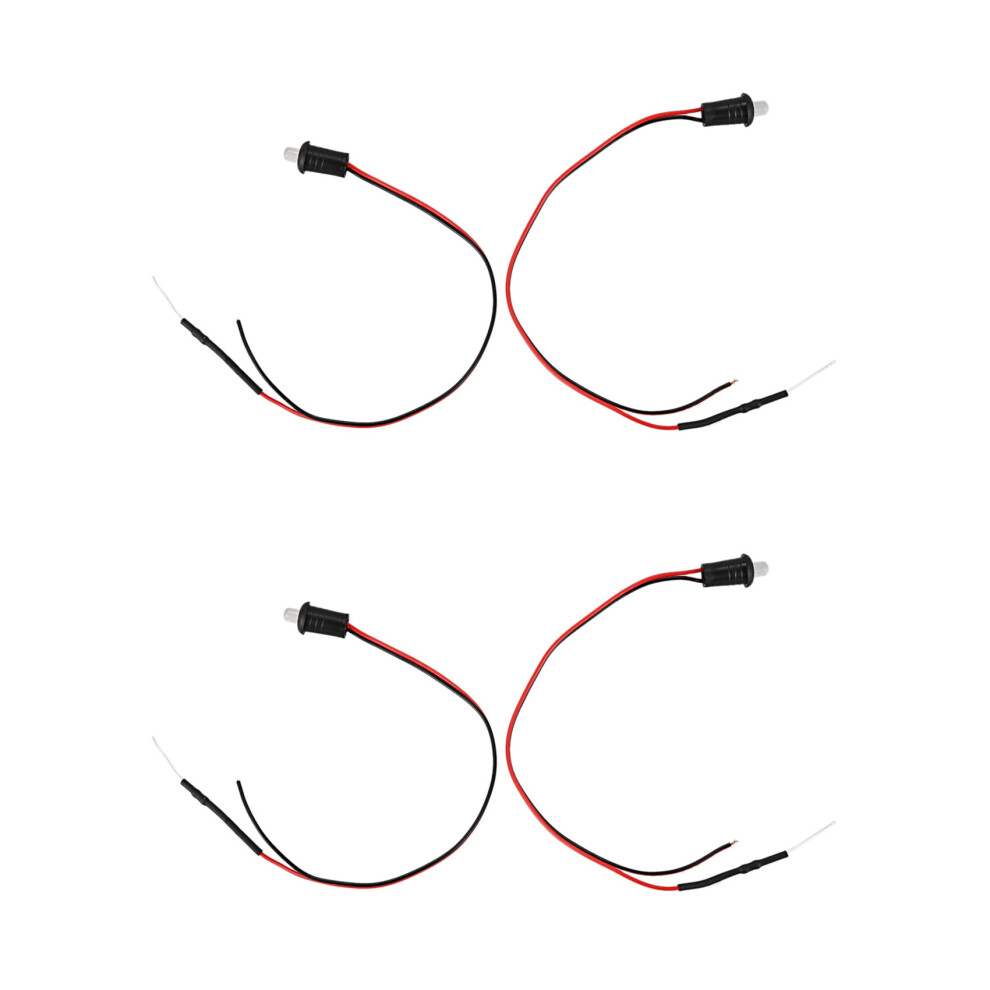 2X 12V Flashing Dummy Fake Car Alarm Dash Mount Le 4854184401957