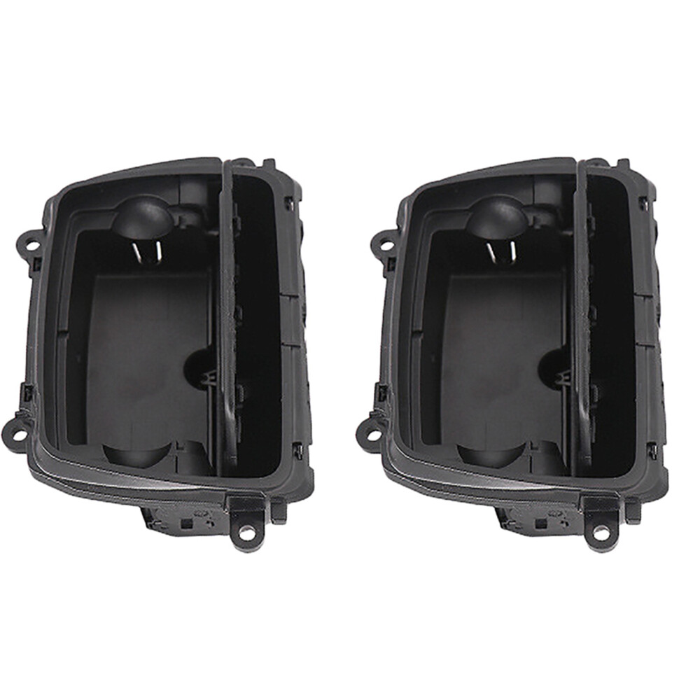 2X New Plastic Center Console Ashtray Assemb Black 4854184467892