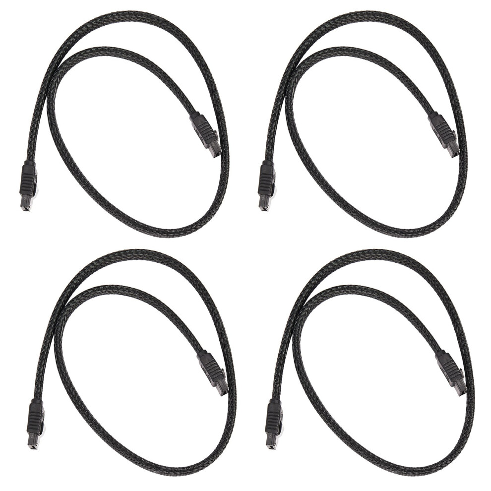 4X 50Cm 3.0 Iii Sata3 7Pin Data Cable 6Gb/S Ssd Ca 4854184453833