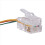 2 set 4P4C RJ9 Cable,3.5mm Smartphone Headset to A 6