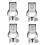 4X Positive Battery Terminal Assembly Set for 9098 1