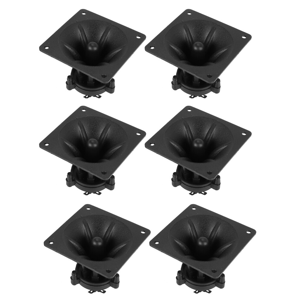 6Pc Tweeters Piezoelectric Tweeter Loudspeaker Cer Black 4854184454298