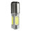 2X 12V BA20D H6 4 COB LED White Bulb Light for Bik 4