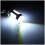 2X 12V BA20D H6 4 COB LED White Bulb Light for Bik 6