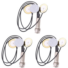 3X Piezo Contact Microphone 3 Transducer Pickups w