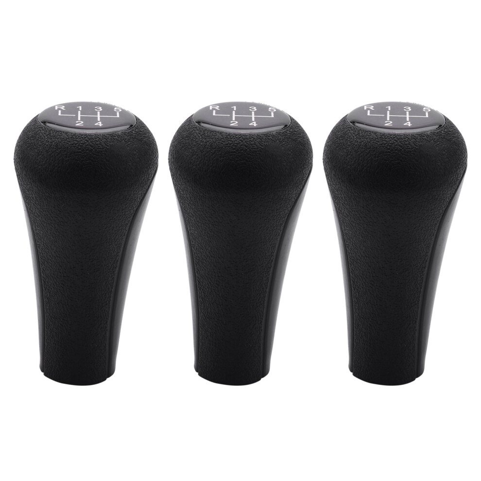 3X 5 Speed Manual Plastic Gear Shift Knob 12Mm Sti 4854184418689