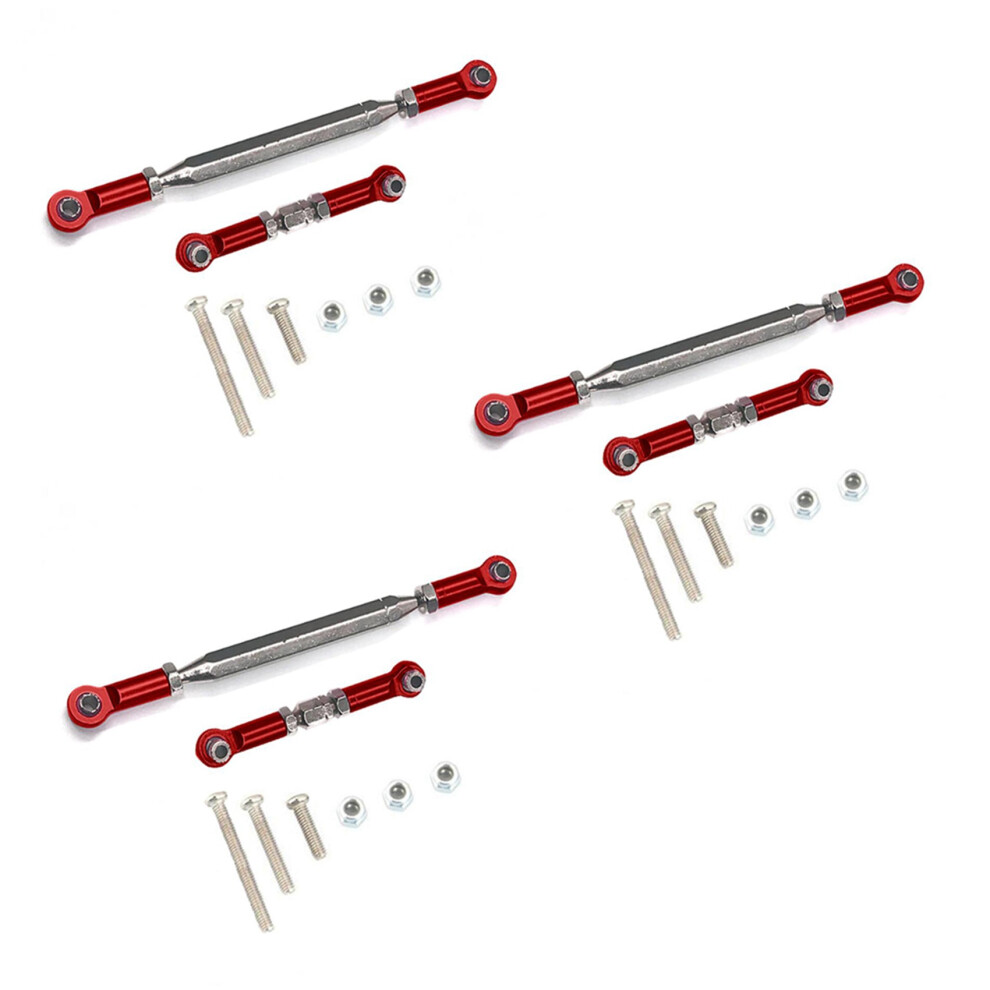 3X Metal Adjustable Steering Linkage Servo Link Pu 4854184476863
