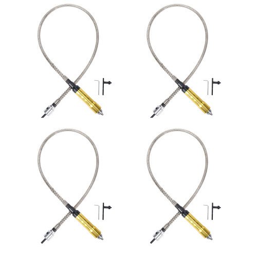 4X Rotary Grinder Tool Flexible Flex Shaft Fits +
