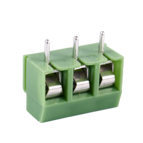 40 Pcs 3 Pin 5mm Pitch PCB Mount Screw Terminal Bl 2
