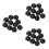 30 x Black Rubber 27mm Suction Cup Clip Sucker for 1