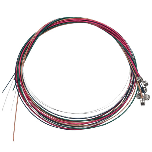 2 Set Rainbow Colorful Color String for Acoustic G 2