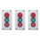 3X NC Emergency Stop NO Red Green Momentary Push B 2