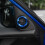 2X Interior Door Audio Speaker Ring Cover Trim for 8