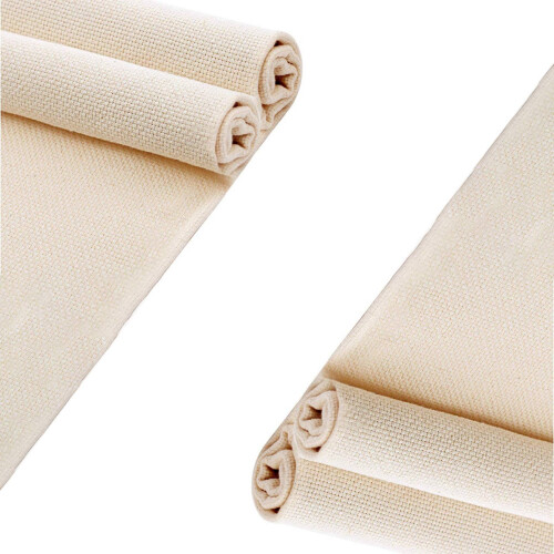 2X Punch Needle Cloth Fabric, Needlework Embroider 1