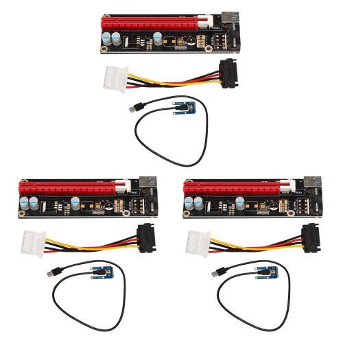 3X Mini PCIe to PCI Express 16X Riser for Laptop E