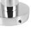 2X Wall Mounted Toilet Roll Holder Polished Chrome 10