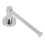 2X Wall Mounted Toilet Roll Holder Polished Chrome 4