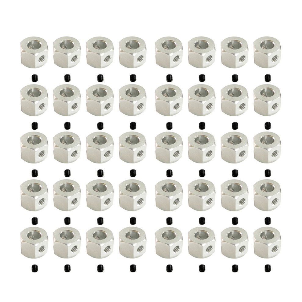 40Pcs 5Mm To 12Mm Metal Combiner Wheel Hub Hex Ada 4854184493945