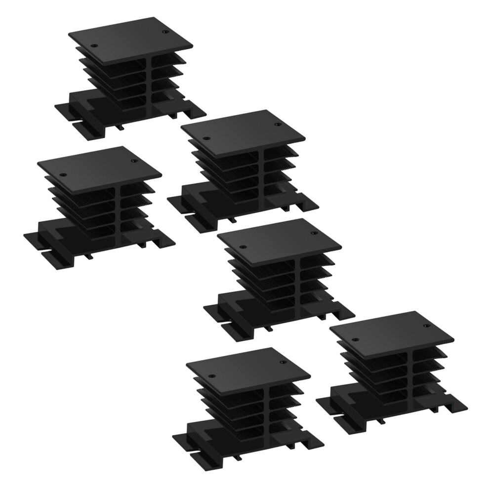 Solid State Relay Heat Sink,6Pcs Aluminum Heatsink 4854184475545
