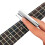 2X Guitar Slide Steel Solid Stainless Tone Bar Haw 7