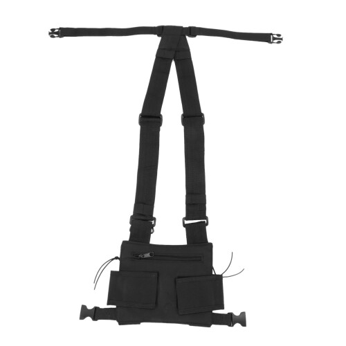 2X Radios Pocket Radio Chest Harness Front Pack Po 2