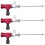 3X Hydraulic Clutch Master Cylinder Rod Brake Pump 1