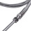 2X Steel Temperature Probe Pt100 RTD Sensor Cable 4
