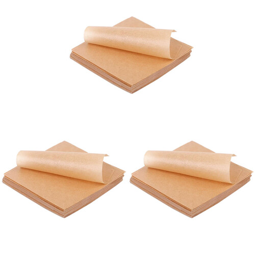 1500 Pcs Unbleached Parchment Paper Baking Sheets, 1
