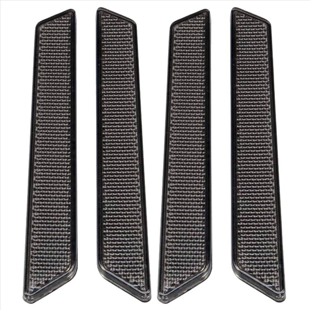 4X Reflectors For Street Glide Road Latch Covers S Black 4854184492528