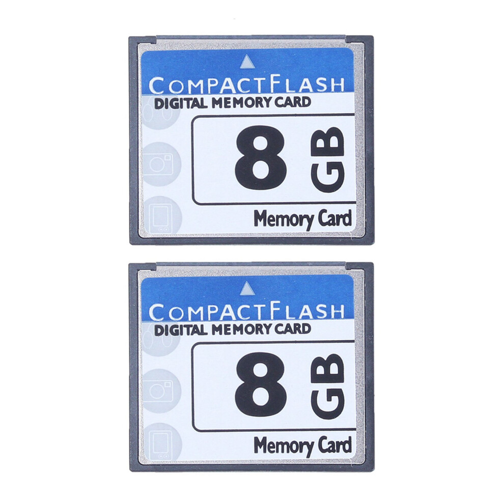 2X Professional 8Gb Compact Flash Memory Card(Whit 4854184412939