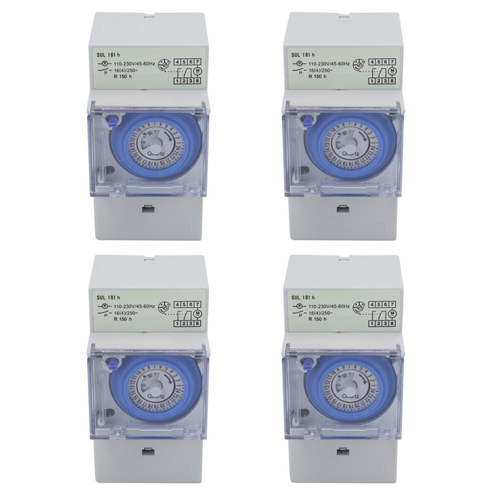 4X Sul181h Mechanical Timer 24 Hours Time Switch R 4854184415282