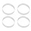 12Pcs Circular Porous Tart Ring Bottom Tower Pie C 3