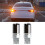 4Pcs Chrome 7440 T20 144SMD Amber Canbus Error Fre 4