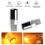 4Pcs Chrome 7440 T20 144SMD Amber Canbus Error Fre 3
