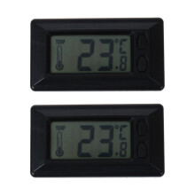 2X LCD Display Digital Car Indoor Temperature Ther