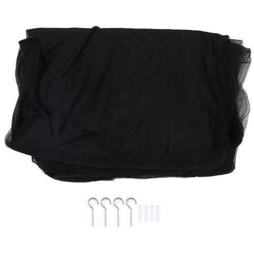 2X 4-Corner Bed Netting Canopy Mosquito Net for Qu 2