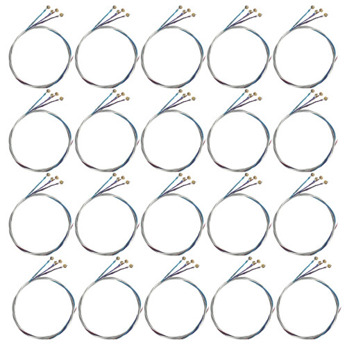 80Pcs A Set of Violin Strings E-A-D-G Core Steel+ 1