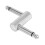 3X 6.35 Adapter Plug Pedal Coupler Type Connector 7