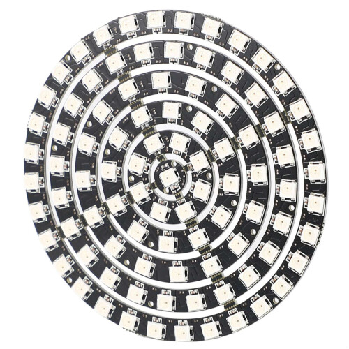 2X WS2812 SK6812 Radius 110mm LED Ring 5050 DC5V D 2