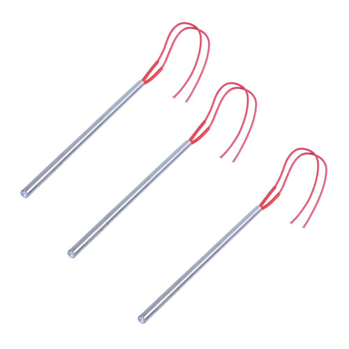 3Pcs 10mm x 270mm Single End Heating Elements 220V