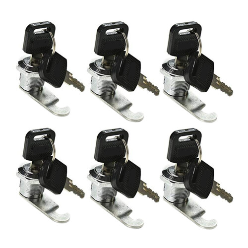 Mailbox Lock, 6 Pack Cam Lock for Cabinet Letter B