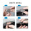 Glass Bed Clip Compatible with 3/3 Pro/V2/3S, 5/Pr 6