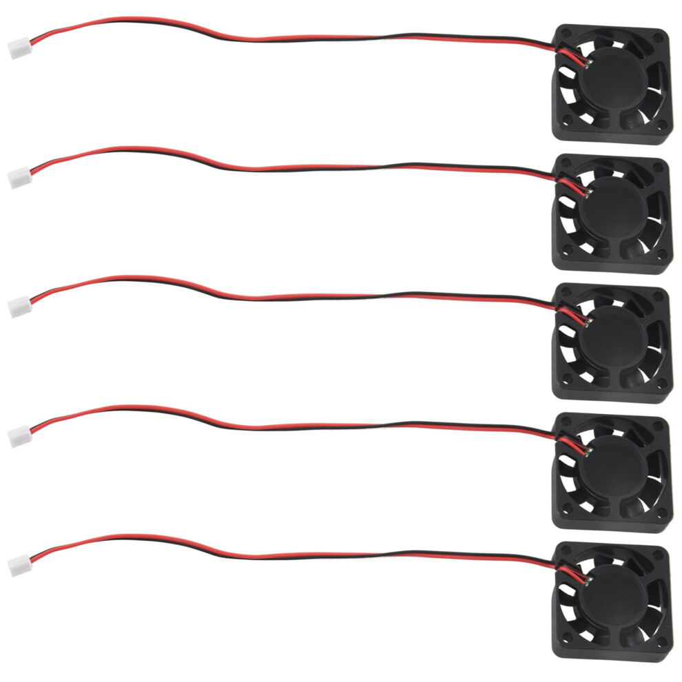 5X, 40Mm X 10Mm 0.12A 2Pin 5V Dc Brushless Sleeve 4854184406730