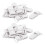 20Pcs Baby Kids T-Shape Plastic Pacifier Clips Soo 2
