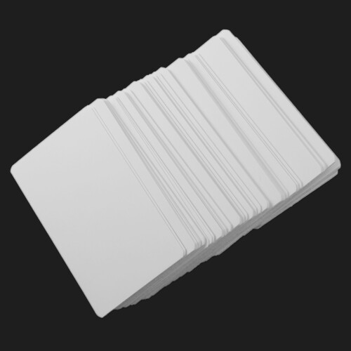 Blank White Cardboard Paper Message Card Business 2